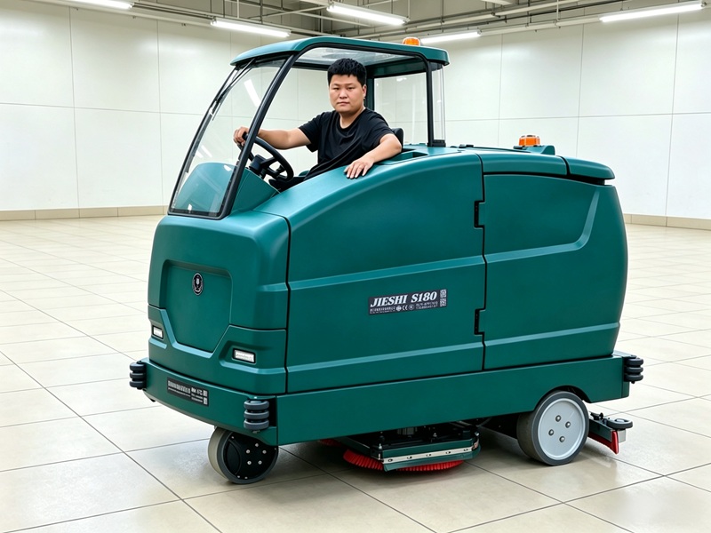 S180B超大型雙刷駕駛式洗地機(jī)